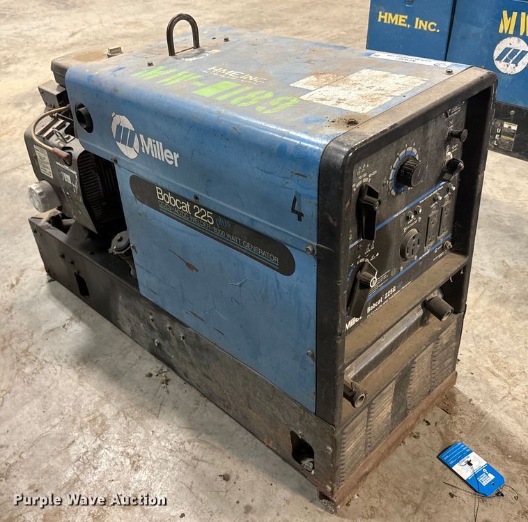 image for item NF9397 Miller Bobcat 225 welder/generator