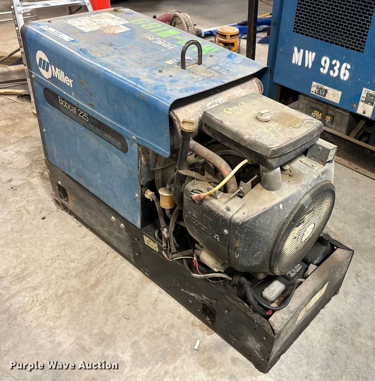 image for item NF9397 Miller Bobcat 225 welder/generator