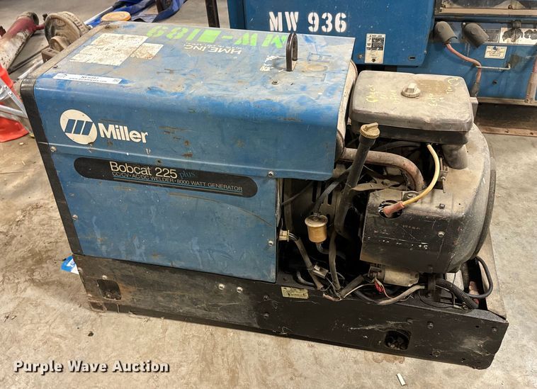 image for item NF9397 Miller Bobcat 225 welder/generator