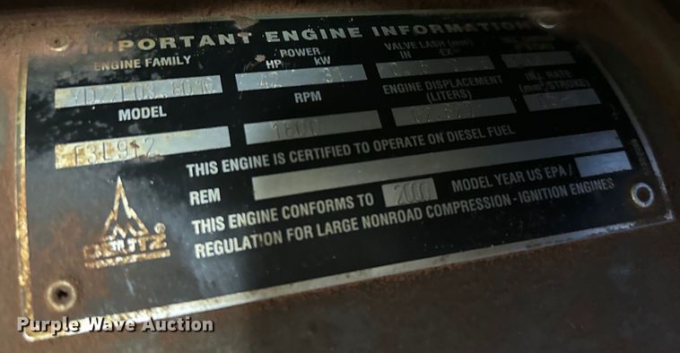 image for item NF9398 Miller  DU-OP welder/generator