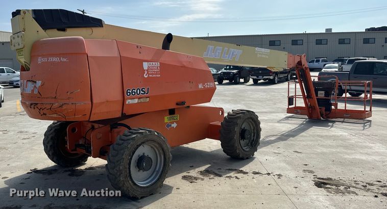 image for item NF9401 2012 JLG 660SJ boom lift