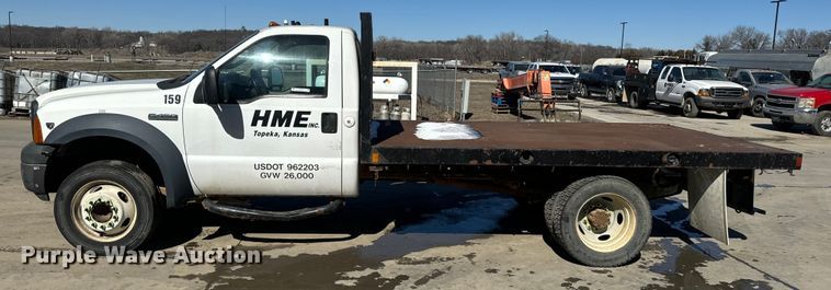 image for item NF9410 2007 Ford F450 Super Duty flatbed truck