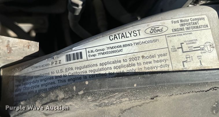 image for item NF9410 2007 Ford F450 Super Duty flatbed truck