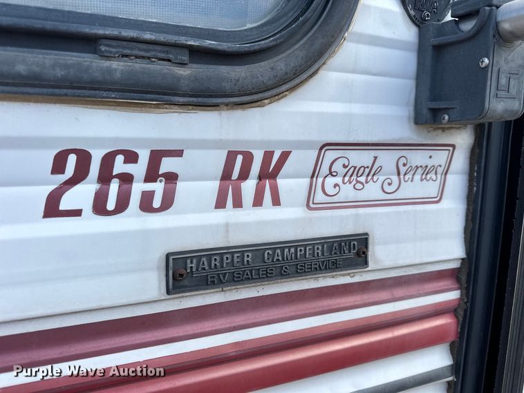 image for item NJ9377 1993 Jayco 265 RK Eagle Series camper