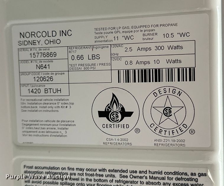 image for item NJ9377 1993 Jayco 265 RK Eagle Series camper