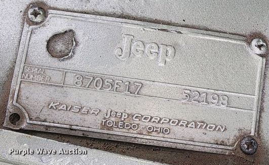 image for item NJ9394 1969 Jeep Commando SUV