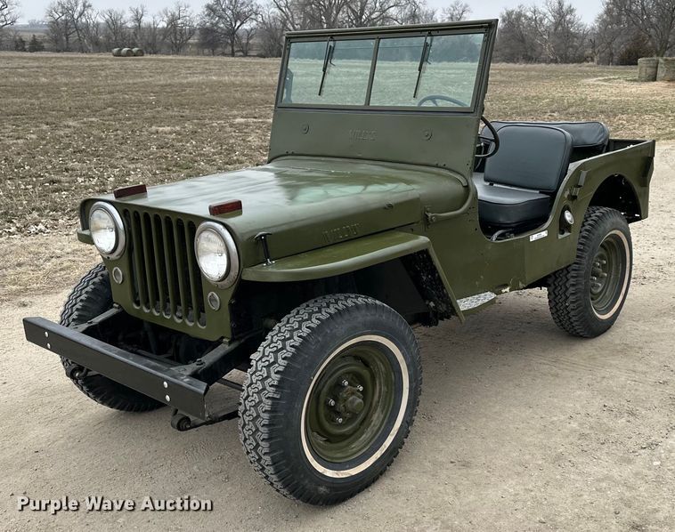 image for item NJ9395 1947 Willy's Jeep SUV