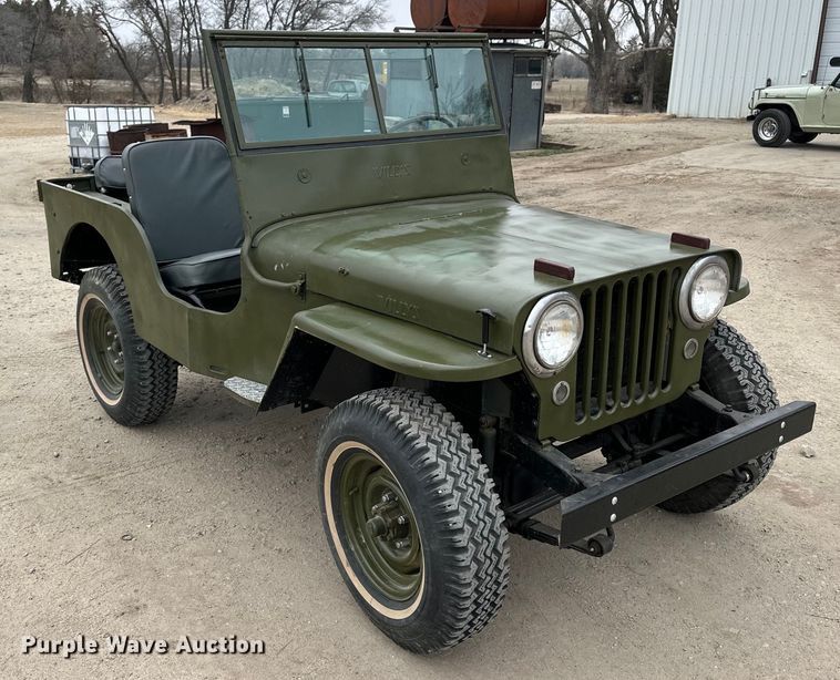 image for item NJ9395 1947 Willy's Jeep SUV