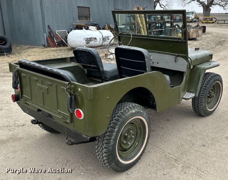 image for item NJ9395 1947 Willy's Jeep SUV