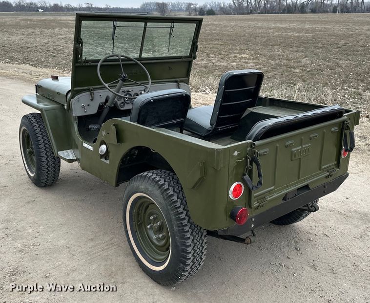 image for item NJ9395 1947 Willy's Jeep SUV