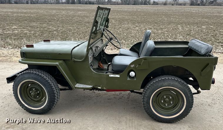 image for item NJ9395 1947 Willy's Jeep SUV