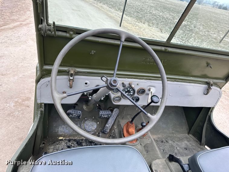 image for item NJ9395 1947 Willy's Jeep SUV