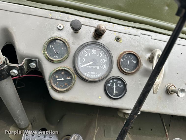 image for item NJ9395 1947 Willy's Jeep SUV