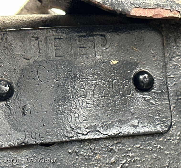 image for item NJ9395 1947 Willy's Jeep SUV