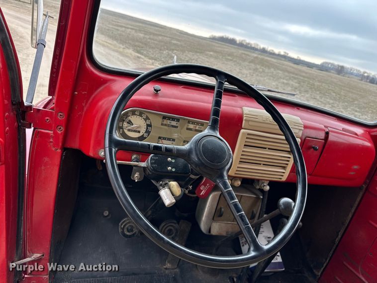 image for item NJ9397 1948 Ford F-5 grain truck