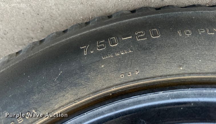 image for item NJ9397 1948 Ford F-5 grain truck