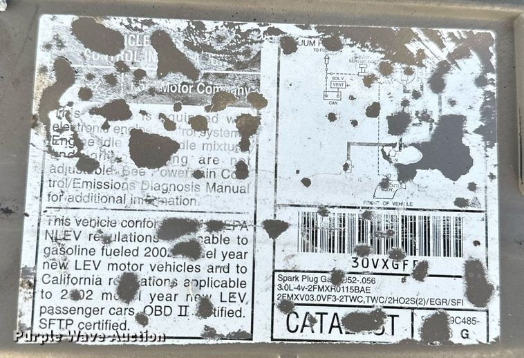 image for item NM9290 2002 Mercury  Sable LS 