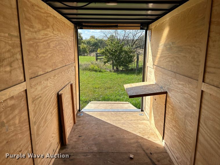 image for item NR9021 2023 Freedom Trailers 6X14SA enclosed cargo trailer