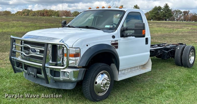 image for item NR9307 2009 Ford F450 Super Duty XLT truck cab and chassis