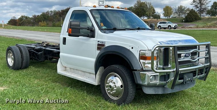 image for item NR9307 2009 Ford F450 Super Duty XLT truck cab and chassis