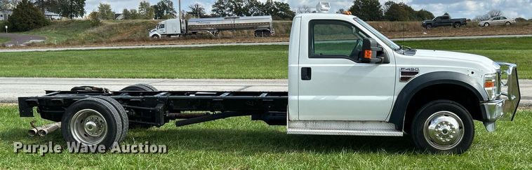image for item NR9307 2009 Ford F450 Super Duty XLT truck cab and chassis