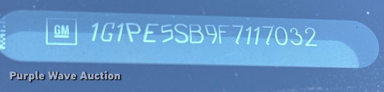 image for item NU9454 2015 Chevrolet Cruze LT 