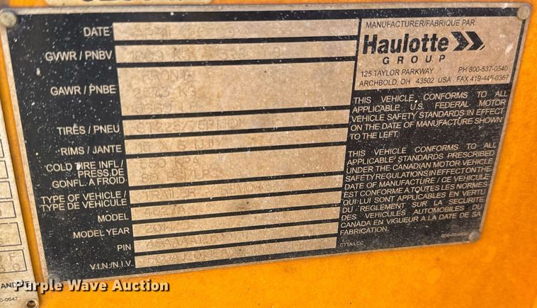 image for item NU9458 2014 Haulotte 4527A boom lift