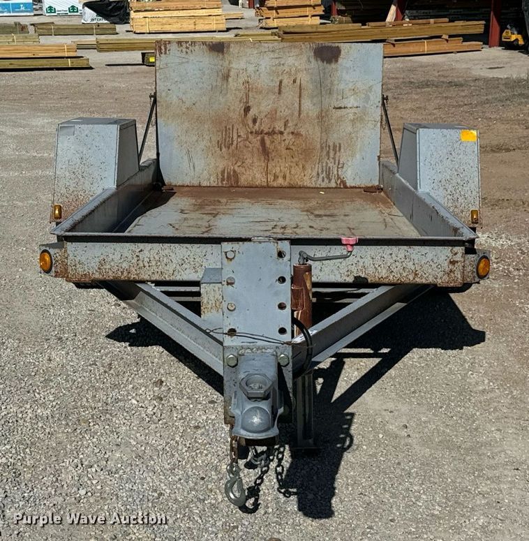 image for item NU9459 2012 Redi Haul ML5460E tilt deck utility trailer