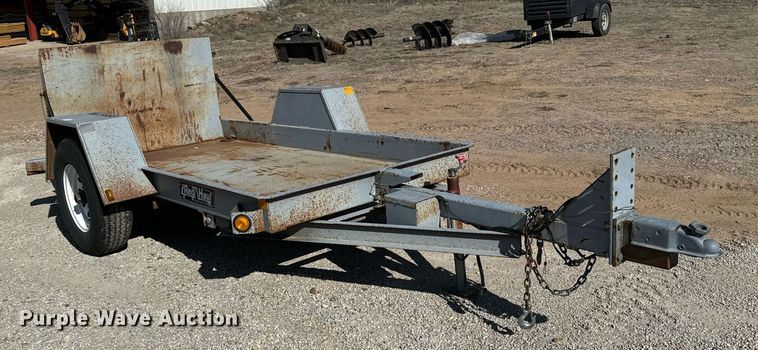 image for item NU9459 2012 Redi Haul ML5460E tilt deck utility trailer