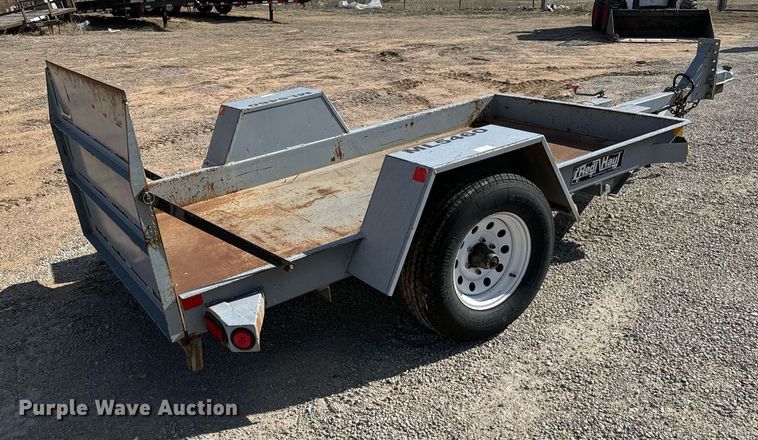 image for item NU9459 2012 Redi Haul ML5460E tilt deck utility trailer