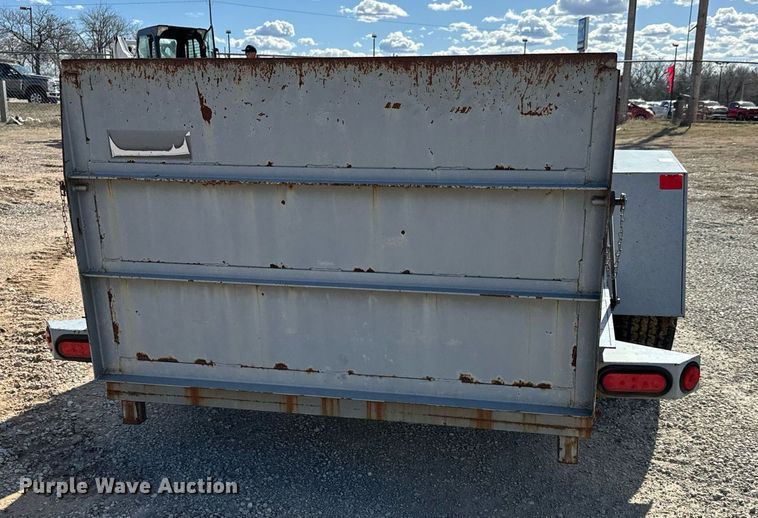 image for item NU9459 2012 Redi Haul ML5460E tilt deck utility trailer