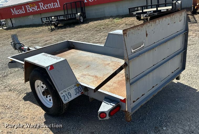 image for item NU9459 2012 Redi Haul ML5460E tilt deck utility trailer
