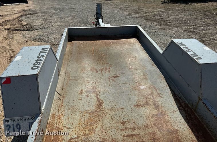 image for item NU9459 2012 Redi Haul ML5460E tilt deck utility trailer