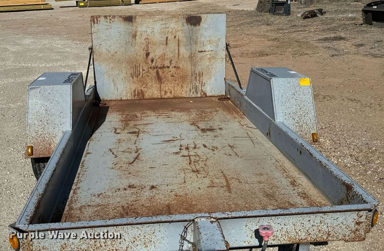 image for item NU9459 2012 Redi Haul ML5460E tilt deck utility trailer