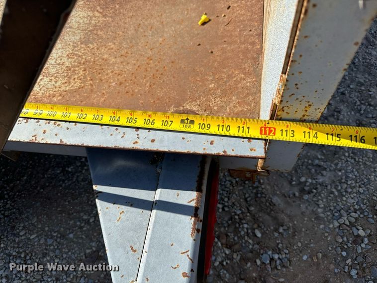 image for item NU9459 2012 Redi Haul ML5460E tilt deck utility trailer