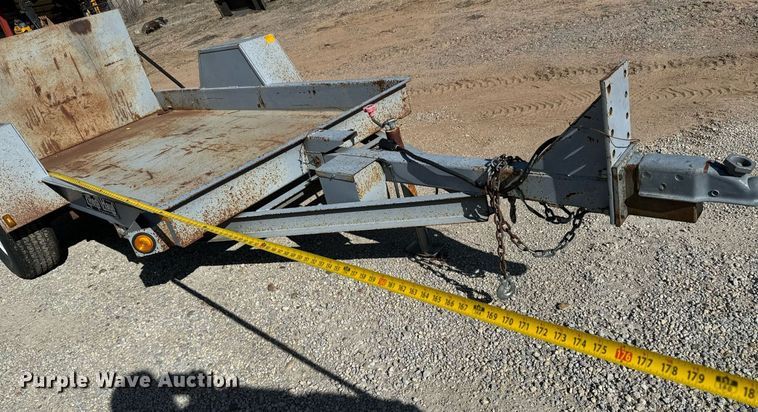 image for item NU9459 2012 Redi Haul ML5460E tilt deck utility trailer