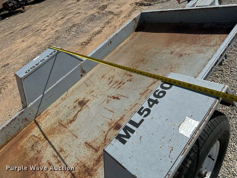 image for item NU9459 2012 Redi Haul ML5460E tilt deck utility trailer