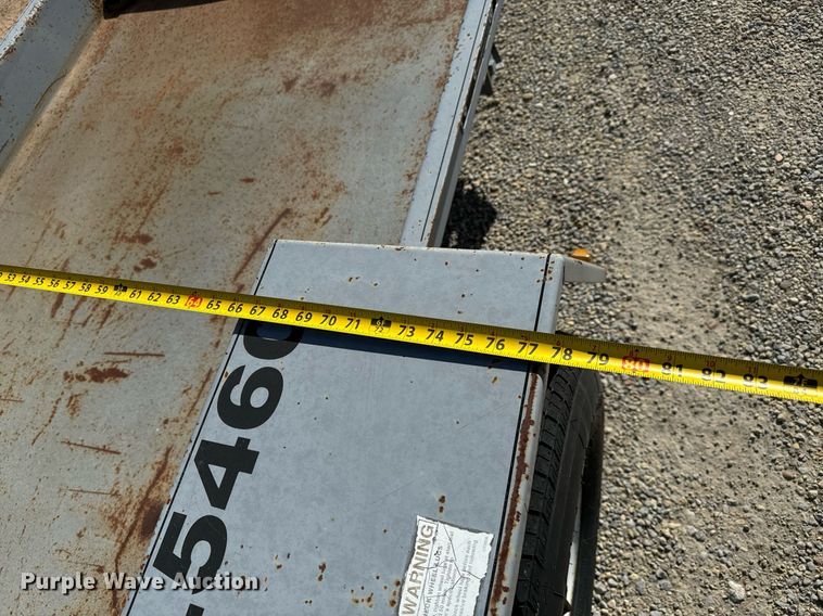 image for item NU9459 2012 Redi Haul ML5460E tilt deck utility trailer