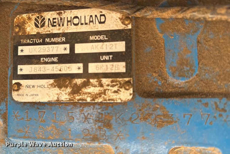 image for item NU9520 New Holland  1715 tractor