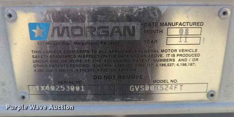 image for item NZ9305 2011 Hino 268 box truck