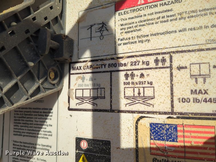 image for item NZ9329 2012 JLG 1930ES scissor lift