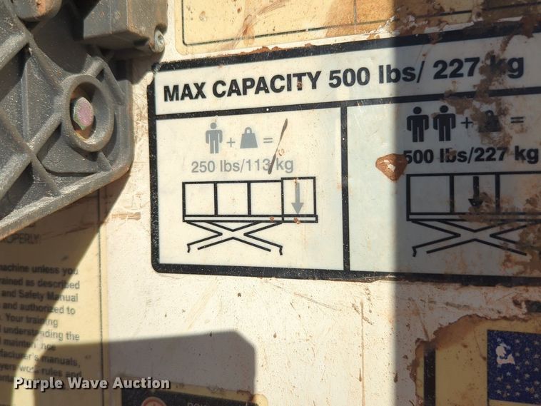 image for item NZ9331 JLG 1930ES scissor lift