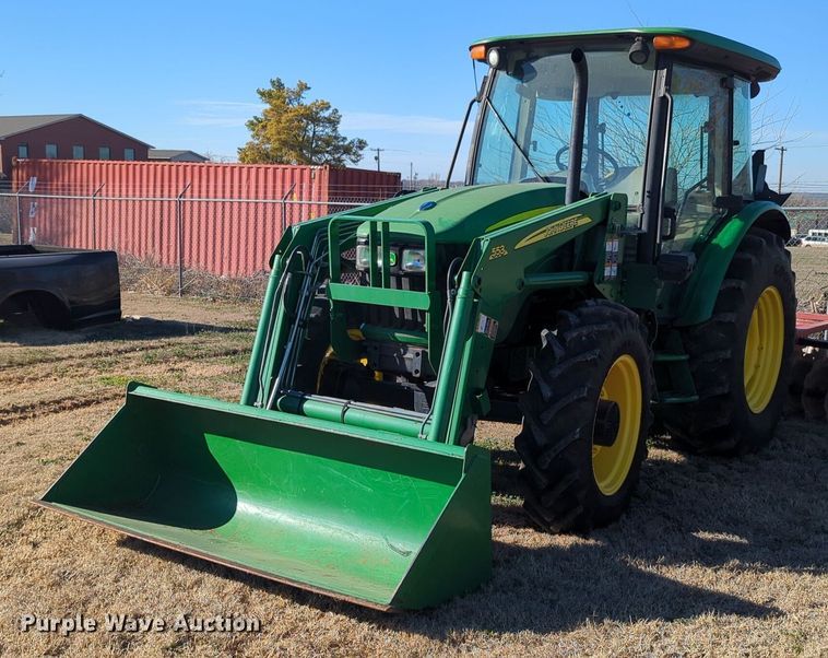 image for item NZ9335 2009 John Deere 5101E MFWD tractor