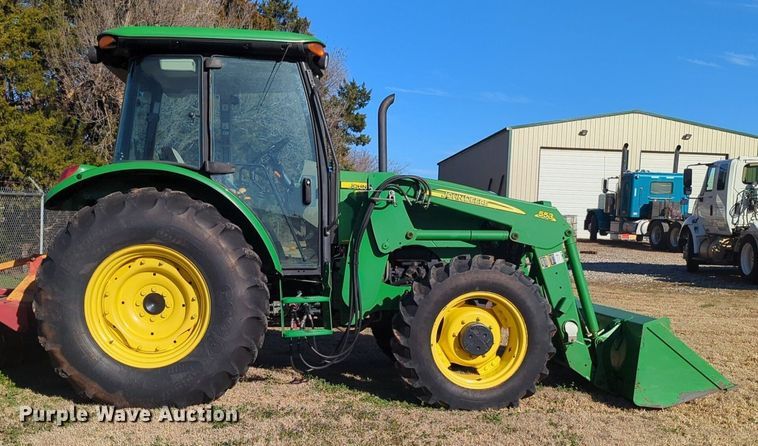 image for item NZ9335 2009 John Deere 5101E MFWD tractor