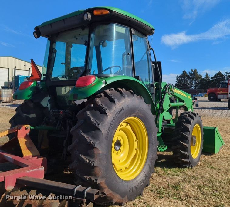 image for item NZ9335 2009 John Deere 5101E MFWD tractor