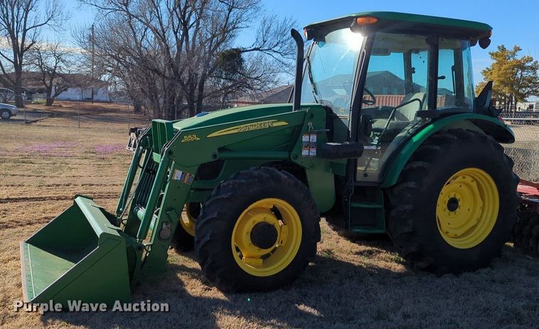 image for item NZ9335 2009 John Deere 5101E MFWD tractor
