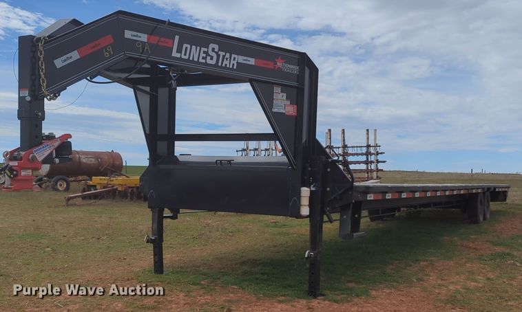 image for item NZ9356 2022 Lonestar equipment trailer