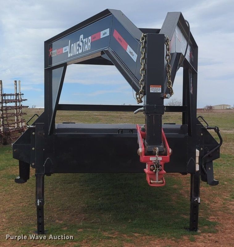 image for item NZ9356 2022 Lonestar equipment trailer