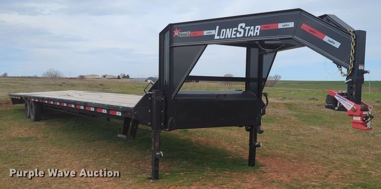 image for item NZ9356 2022 Lonestar equipment trailer
