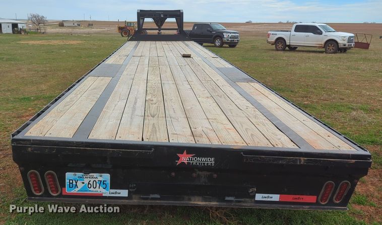 image for item NZ9356 2022 Lonestar equipment trailer